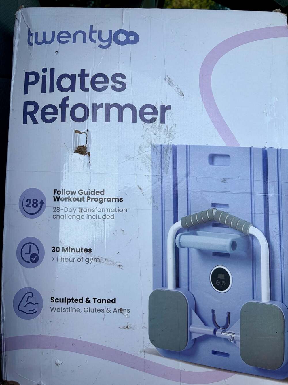 twentyoo Official at Home Pilates Reformer with Timer